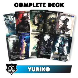 Yuriko, the Tiger's Shadow X MTG Custom Altered Art | Full 100 Card EDH Deck - Image 1