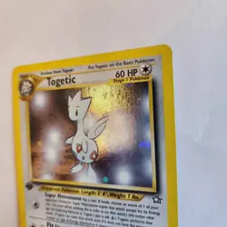 Togetic 16/111 1st Edition Neo Genesis Holo Pokemon Card TCG LP - Image 2