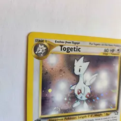 Togetic 16/111 1st Edition Neo Genesis Holo Pokemon Card TCG LP - Image 3