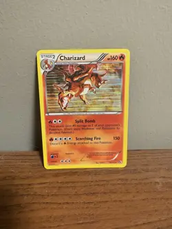 Charizard 19/113 Legendary Treasures Set Holo Rare Pokemon Card - Image 1