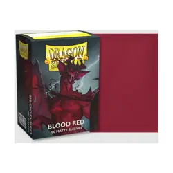 Arcane Tinmen Card Protection Standard Sleeves - Matte Blood Red (10 SW (New) - Image 1