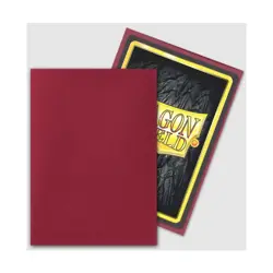 Arcane Tinmen Card Protection Standard Sleeves - Matte Blood Red (10 SW (New) - Image 2
