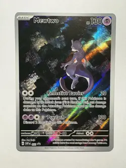 Mewtwo 052 Black Star Promo Card NM-LP - Image 1