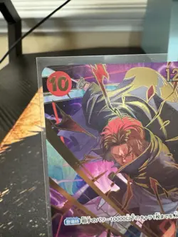 Shanks SR OP06-007 Parallel Japanese One Piece Card Game TCG - Image 3