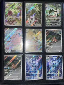 Journey Together 151 and Paldea Evolved Pokemon Card Lot 9 Cards NM - Image 1