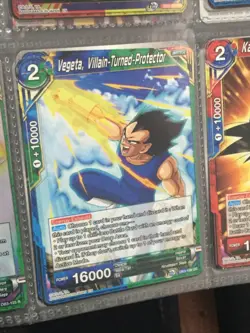Vegeta Villain Turned Protector DB3-126 Giant Force 1st Edition Dragon Ball Card - Image 1