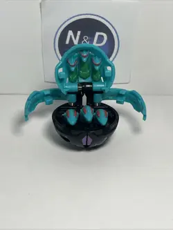 Bakugan Battle Brawlers Bakuswap Darkus/ Ventus Exedra 400G B2 W/Card RARE - Image 2