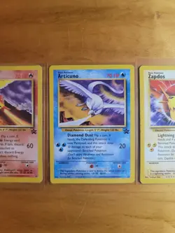 Legendary Black Star Promo Moltres 21 Articuno 22 Zapados 23 Three Card Lot - Image 4