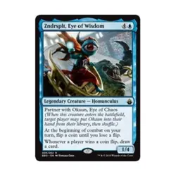 WOTC MtG Battlebond Zndrsplt, Eye of Wisdom (R) NM - Image 1