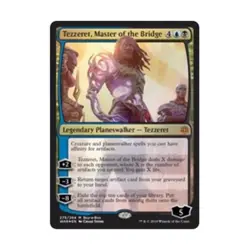 WOTC MtG Buy a Box Promos Tezzeret, Master of the Bridge (MR) (Foil) NM - Image 1