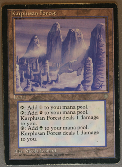Karplusan Forest - MTG - Ice Age - Magic: The Gathering - Image 1