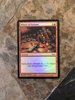 MTG - Wheel of Fortune - Judge Promo - DCI - Foil - Art Alt - WATCH ITEM VIDEO - Image 3