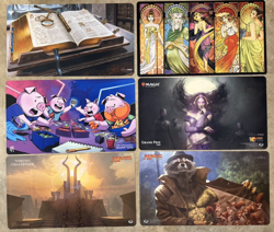 MTG Magic The Gathering Playmats Lot Of 19 - Image 2