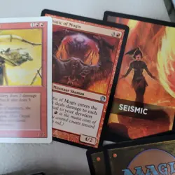 Commander Deck MTG - Jaya Ballard, Task Mage Shiny HOT BURN SPELLS Red Damages - Image 4