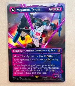 MTG 26 Megatron, Tyrant (Shattered Glass) - Universes Beyond: Transformers (BOT) - Image 1