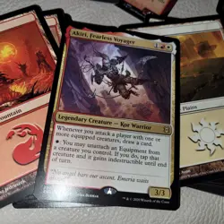 Commander Deck MTG - Akiri, Fearless Voyager DWARVES DWARF Red White Boros Guild - Image 1