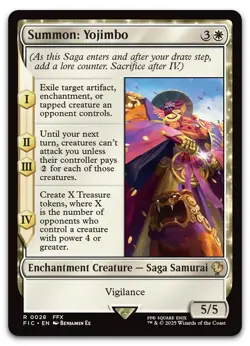 Summon: Yojimbo #28 (NM) Final Fantasy FIC Magic MTG - Image 1