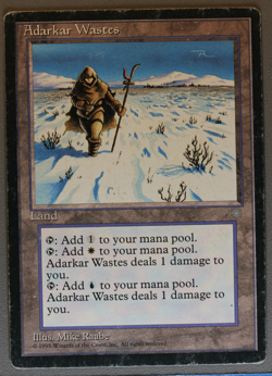 Adarkar Wastes - MTG - Ice Age - Magic: The Gathering - Image 1