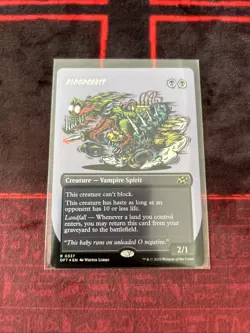 MTG Bloodghast (Borderless Foil) - 337 / English / Near Mint - Image 1