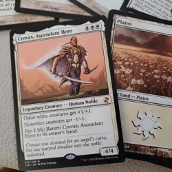 Commander Deck MTG - Crovax, Ascendant Hero PUMPS UP White SOLDIERS Tribal Fun - Image 1