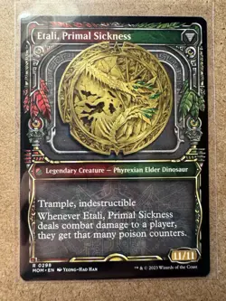 MTG Etali, Primal Conqueror (Showcase) - Near Mint - March of the Machine - Image 5