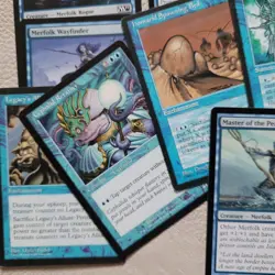 Commander Deck MTG - Lu Xun, Scholar General MERFOLK Horsemanship BLUES Kindred - Image 4