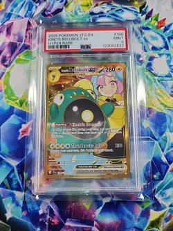 2025 Pokemon Jtg En Ionos Bellibolt Ex Hyper Rare Psa 9! - Image 1