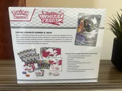 Pokemon White Flare ETB Elite Trainer Box Factory Sealed New. Free Shipping - Image 2