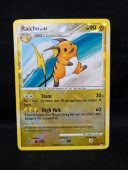 Pokemon TCG Dunkles Raichu (GER) & Raichu Holo Rare Pop Series 9 Cards Set - Image 4