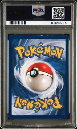 1999 POKEMON JUNGLE NO SYMBOL #12 VAPOREON-HOLO PSA 7 - Image 2
