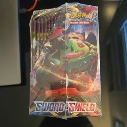 Sword and Shield Booster Display Factory Sealed Pokemon TCG Sword & Shield - Image 4