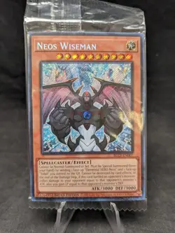 Neos Wiseman - BLC1-EN007 - YUGIOH - Battles of Legend: Chapter 1 -CRIMPED- NM - Image 1