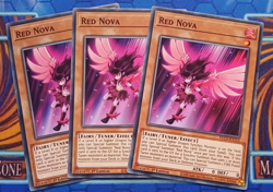 YuGiOh! 3x Red Nova DLCS-EN113 Playset - Image 1
