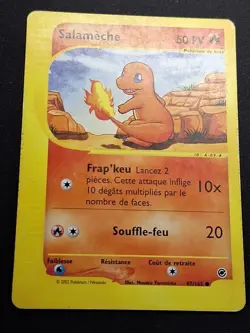 Salameche 97/165 Wizards Expedition Carte Pokemon FR - Image 3