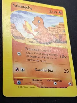 Salameche 97/165 Wizards Expedition Carte Pokemon FR - Image 4