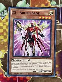 Yugioh ZS - Armed Sage LIOV-EN002 Single - Image 1