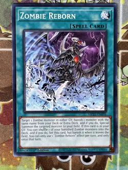 Yugioh Zombie Reborn MP23-EN098 Single - Image 1
