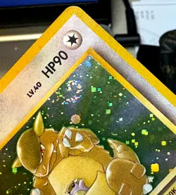 Kangaskhan #115 HOLO Japanese Jungle Pokemon NM- SWIRL Card - Image 1