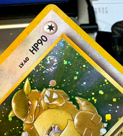 Kangaskhan #115 HOLO Japanese Jungle Pokemon NM- SWIRL Card - Image 6