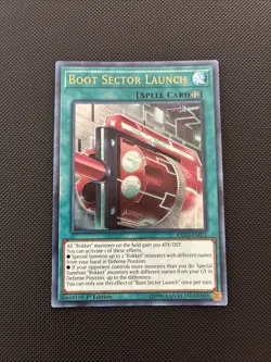 Yugioh Boot Sector Launch EXFO-EN053 Ultra Rare 1st Ed LP - Image 1