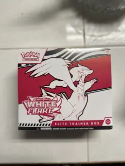 Pokemon TCG Scarlet & Violet White Flare ETB Elite Trainer Box Factory Sealed - Image 1