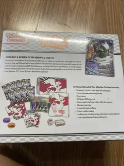Pokemon TCG Scarlet & Violet White Flare ETB Elite Trainer Box Factory Sealed - Image 2