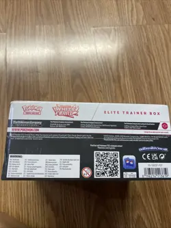 Pokemon TCG Scarlet & Violet White Flare ETB Elite Trainer Box Factory Sealed - Image 3