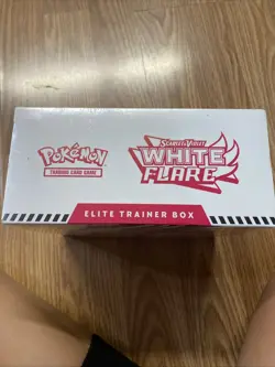 Pokemon TCG Scarlet & Violet White Flare ETB Elite Trainer Box Factory Sealed - Image 4