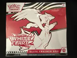 Pokemon TCG Scarlet & Violet White Flare ETB Elite Trainer Box Factory Sealed - Image 2
