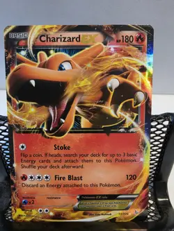 Pokemon TCG Charizard EX Flashfire Holo Ultra Rare Card 11/106 - Image 1