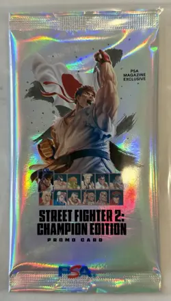 Street Fighter 2: Champion Edition Promo Card Pack - PSA Magazine Exclusive - Image 1