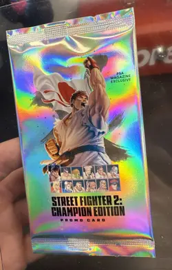 Street Fighter 2: Champion Edition Promo Card Pack - PSA Magazine Exclusive - Image 1