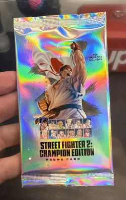 Street Fighter 2: Champion Edition Promo Card Pack - PSA Magazine Exclusive - Image 2