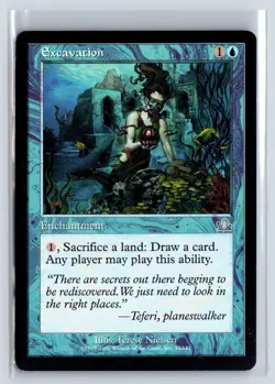 EXCAVATION - MTG Magic the Gathering Card - Prophecy - Uncommon - Image 1